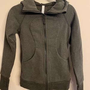 Olive Lululemon zip up!